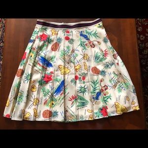 Jcrew Hawaiian themed skirt size 6